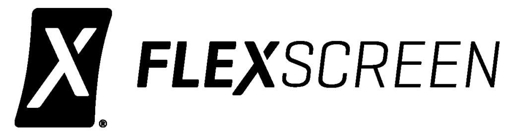 FlexScreen Black Landscape Logo